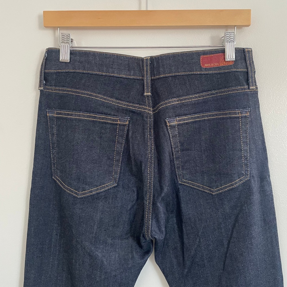 AG Adriano Goldschmied The Farrah Skinny High Rise Jeans Dark Indigo Blue 29‎ - Picture 5 of 11